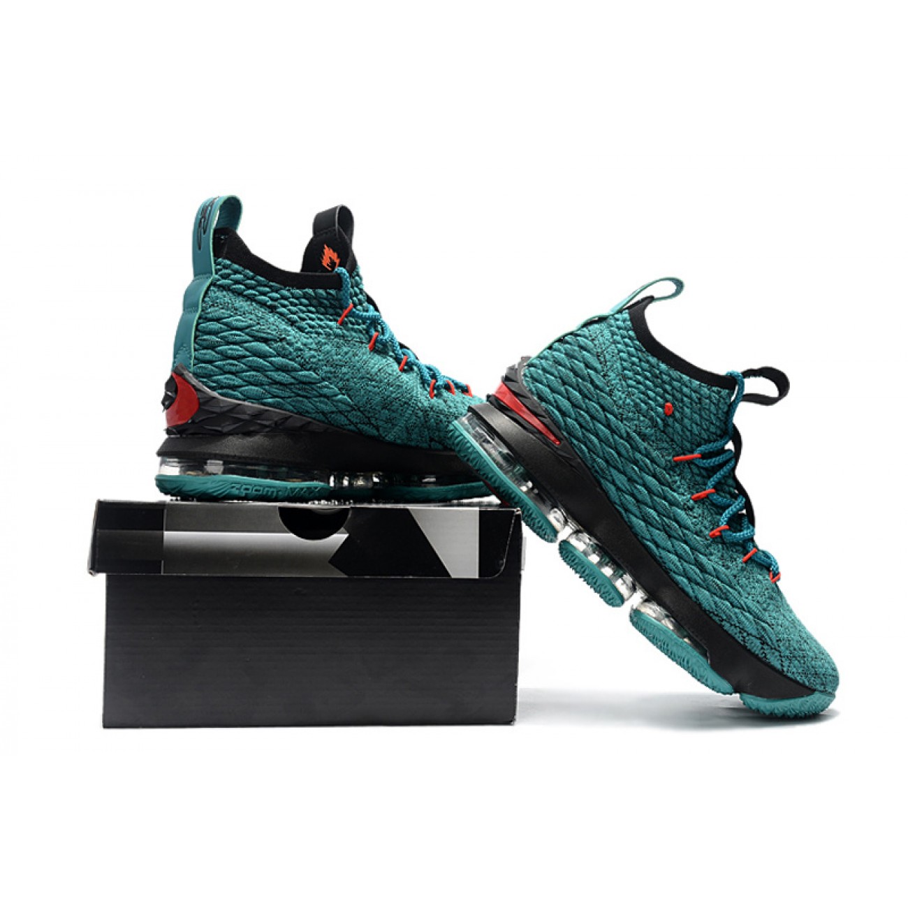 Lebron 15 Black/Lake Green