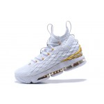 Lebron 15 White/Gold