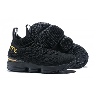 Lebron 15 "EQUALITY" Black/Gold