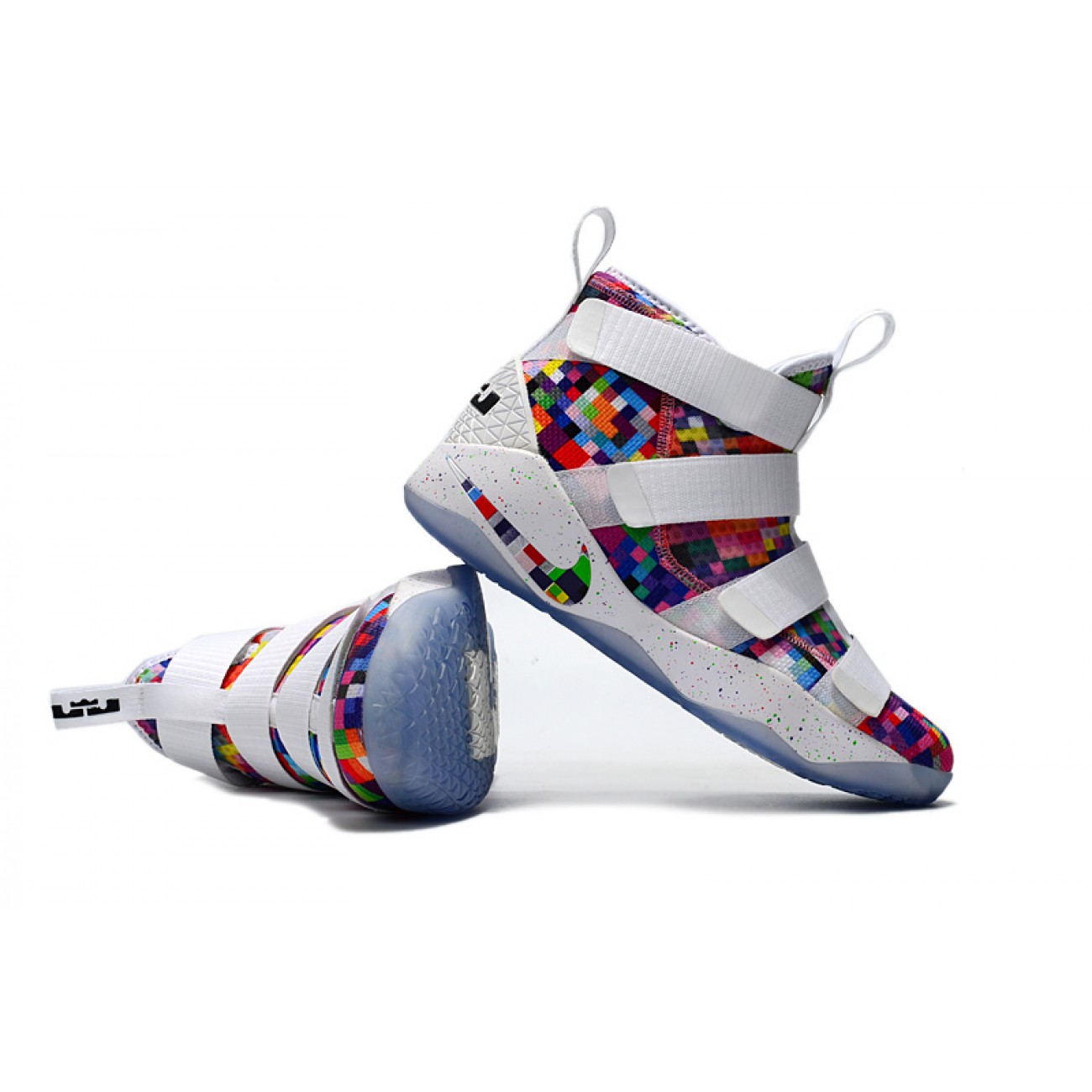 Lebron Soldier 11 "Rainbow" White