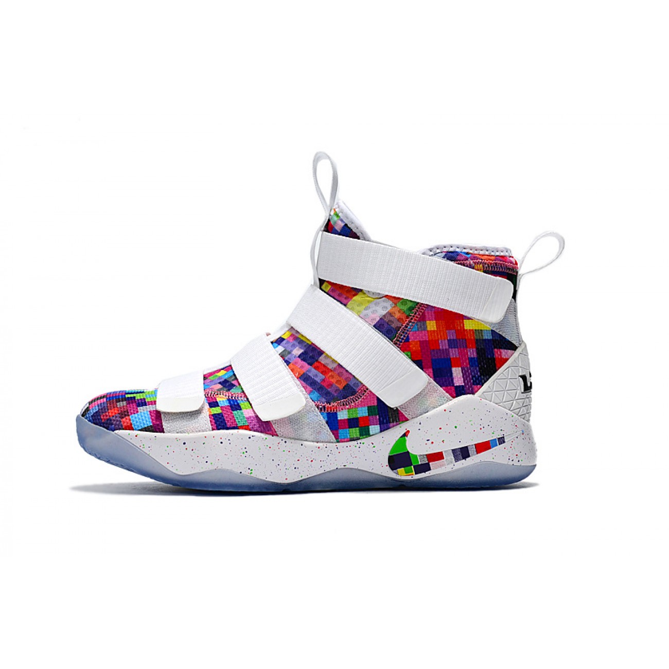 Lebron Soldier 11 "Rainbow" White