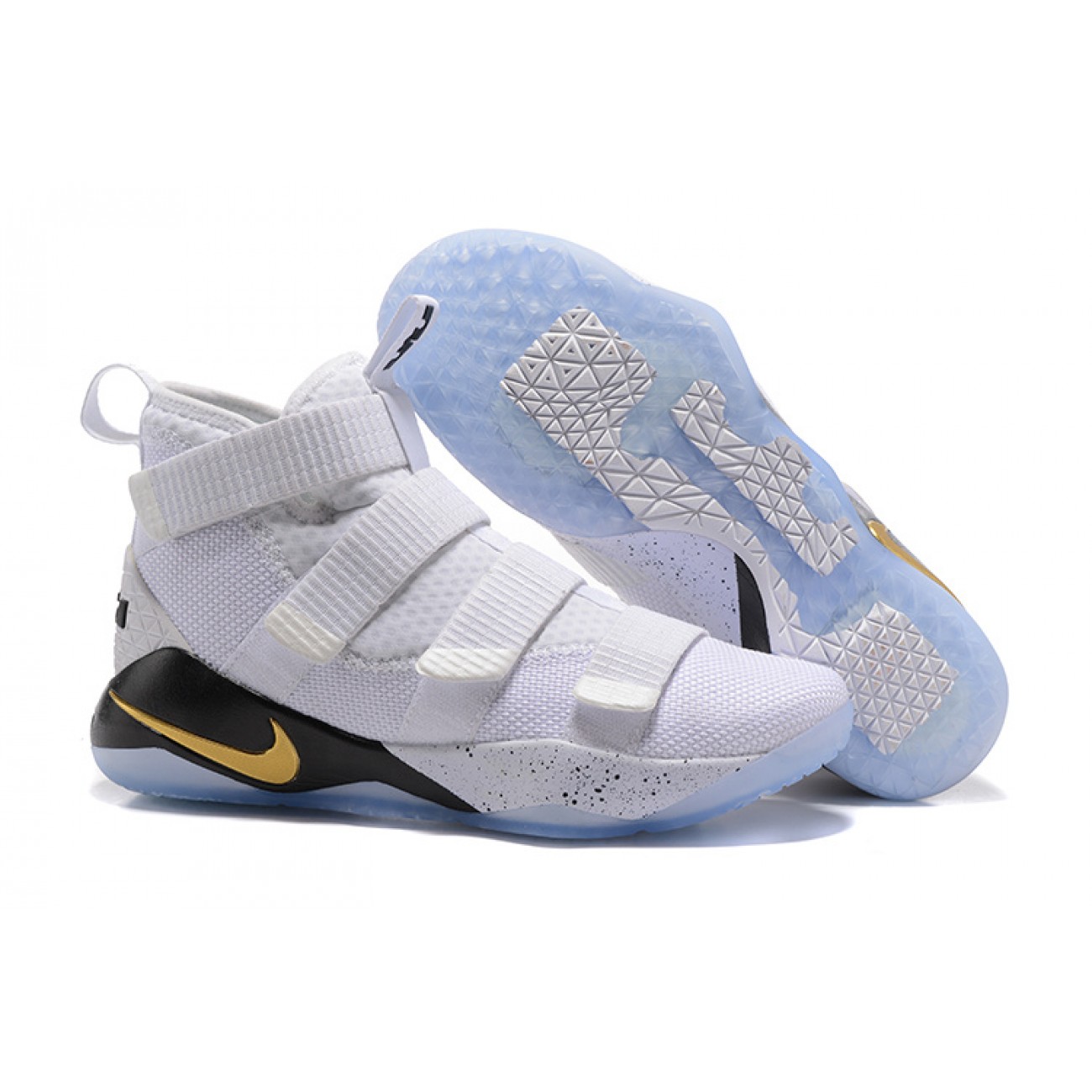 Lebron Soldier 11 White/Gold