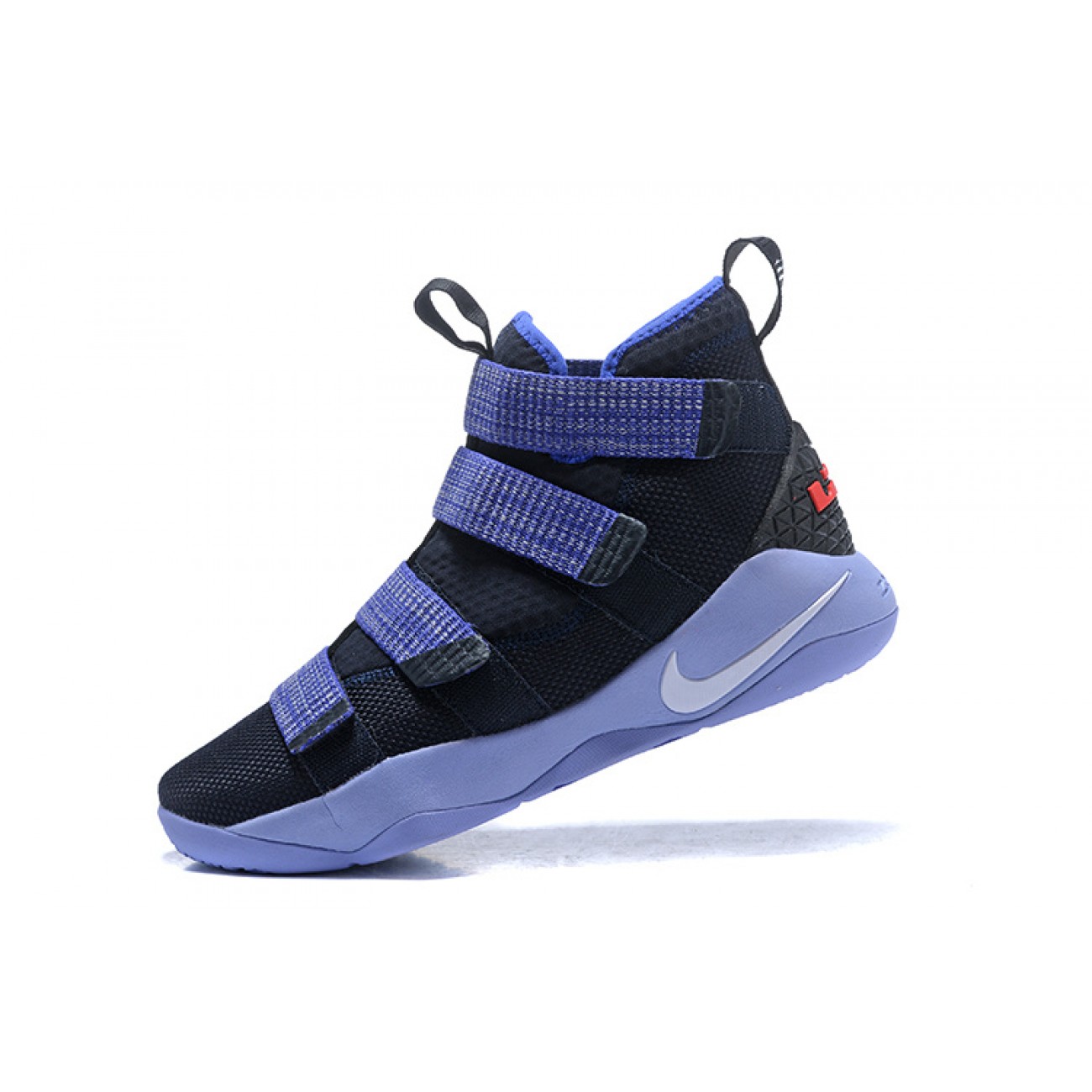 Lebron Soldier 11 Black/Deep Blue/Grey