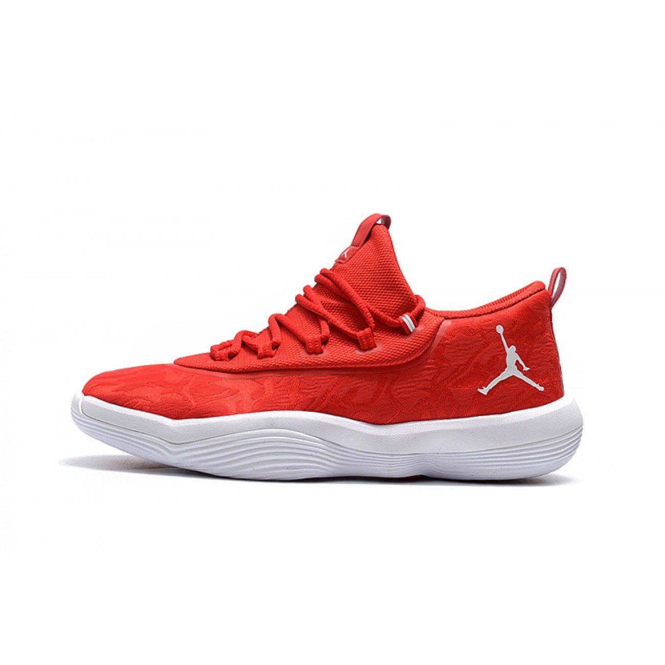 Air Jordan Super Fly Low Basketball Shoes Red/White