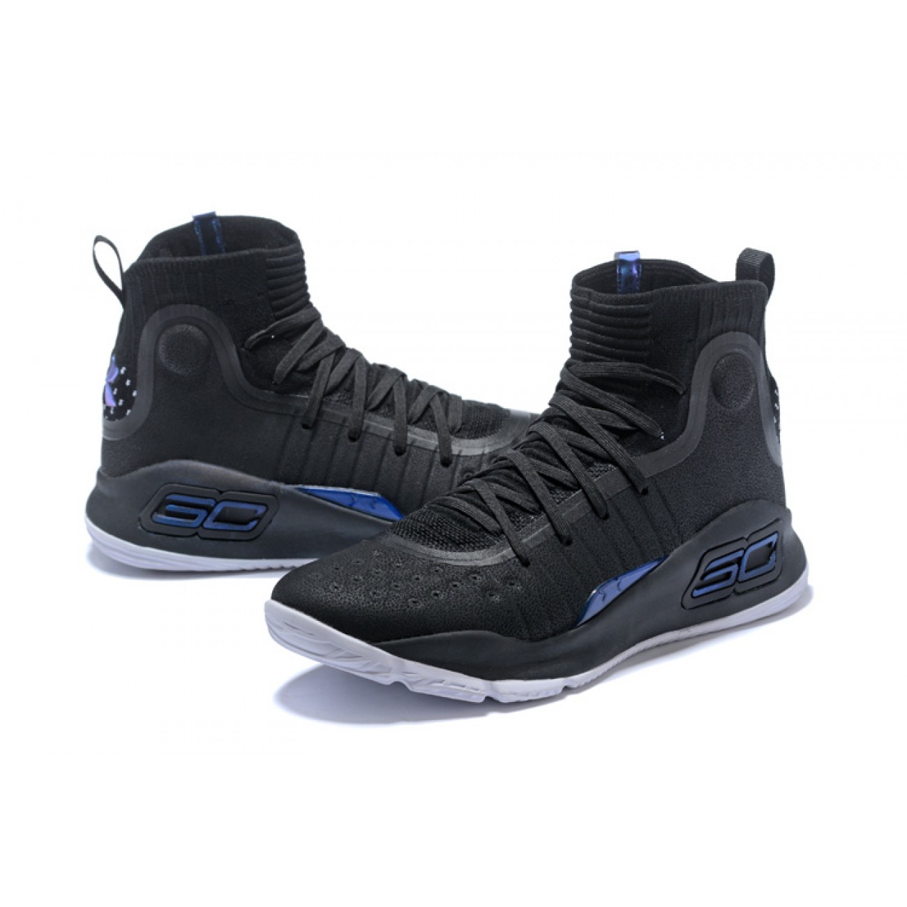 Under Armour UA Curry 4 "Christmas" Black/Blue