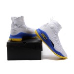 Under Armour UA Curry 4 White/Blue/Yellow