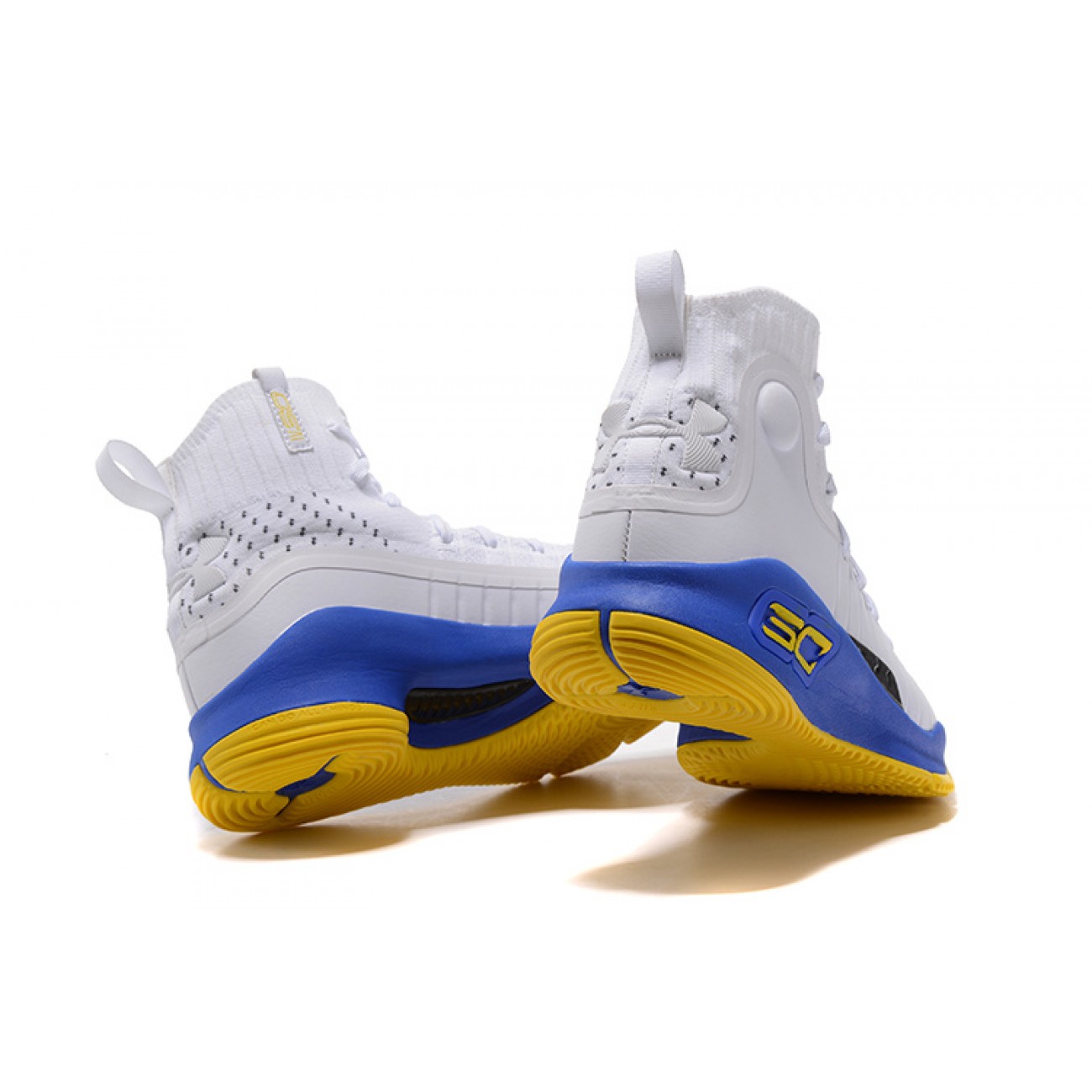 Under Armour UA Curry 4 White/Blue/Yellow