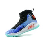 Under Armour UA Curry 4 "Tai Chi" Black/Lightblue