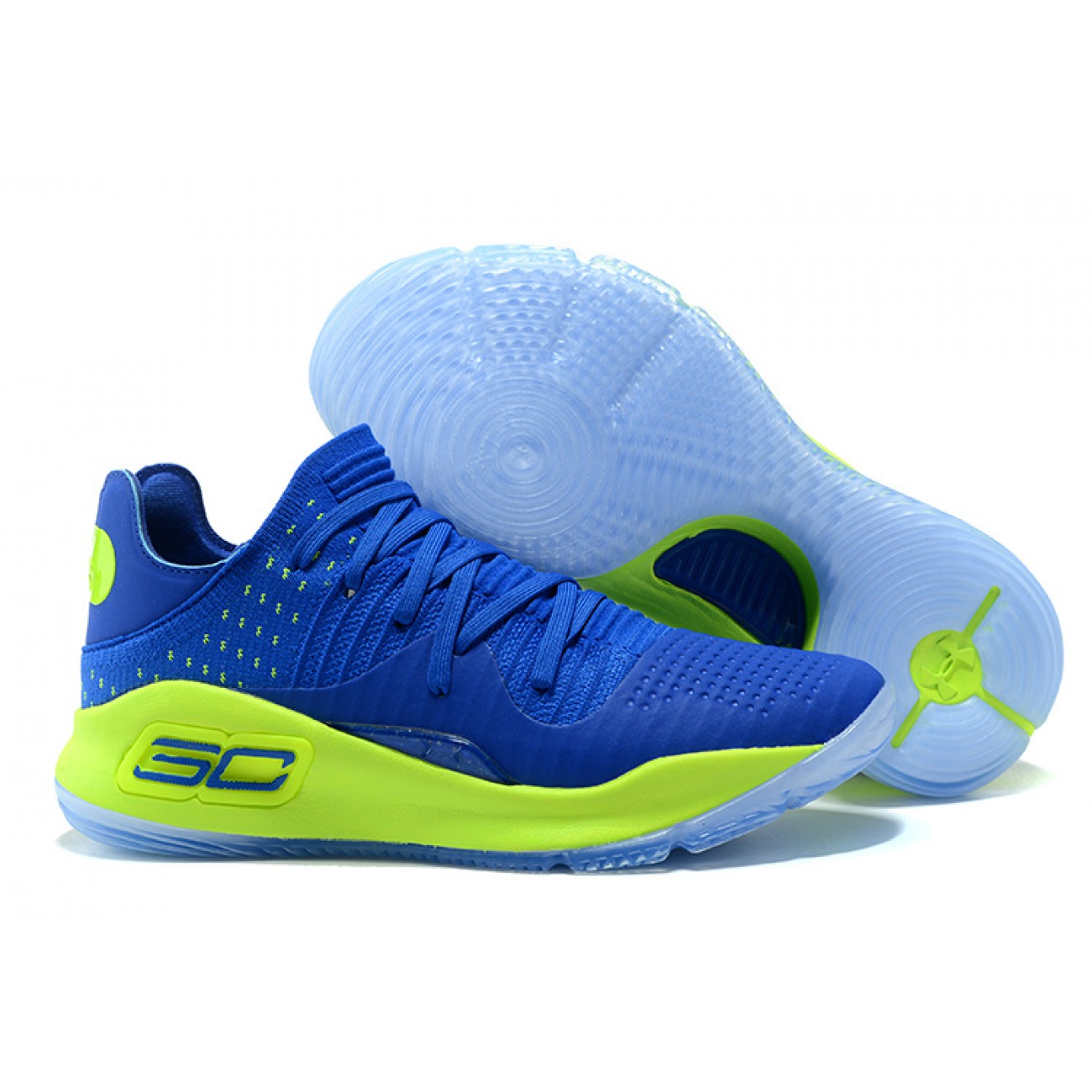 Under Armour UA Curry 4 Low Blue/Green