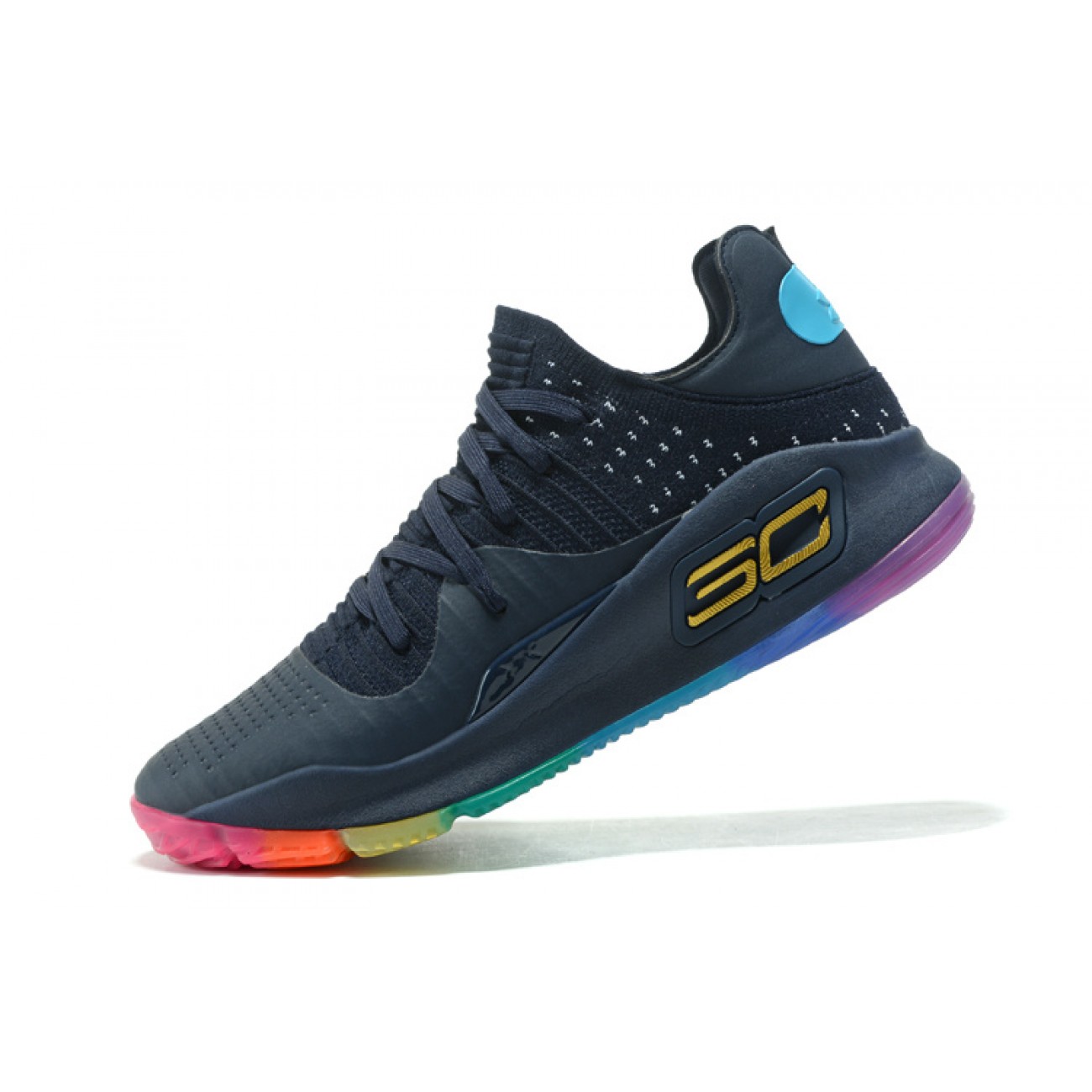 Under Armour UA Curry 4 Low "Rainbow" Black/Colorful