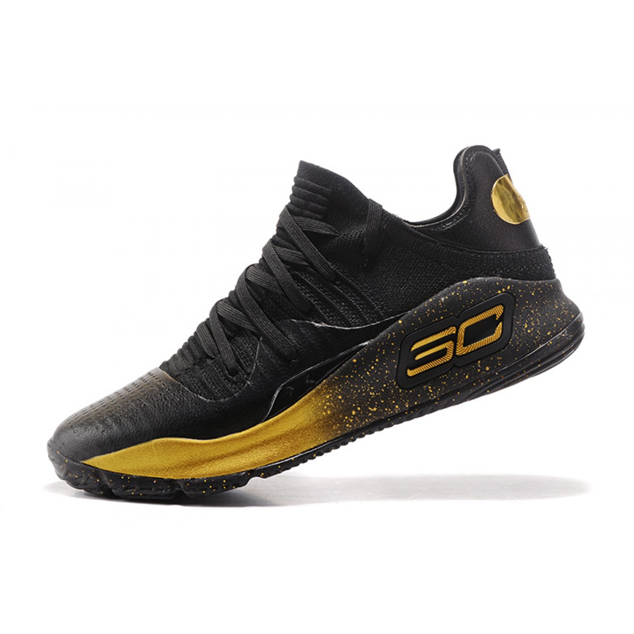 Under Armour UA Curry 4 Low Black/Gold