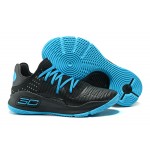 Under Armour UA Curry 4 Low Black/Lightblue