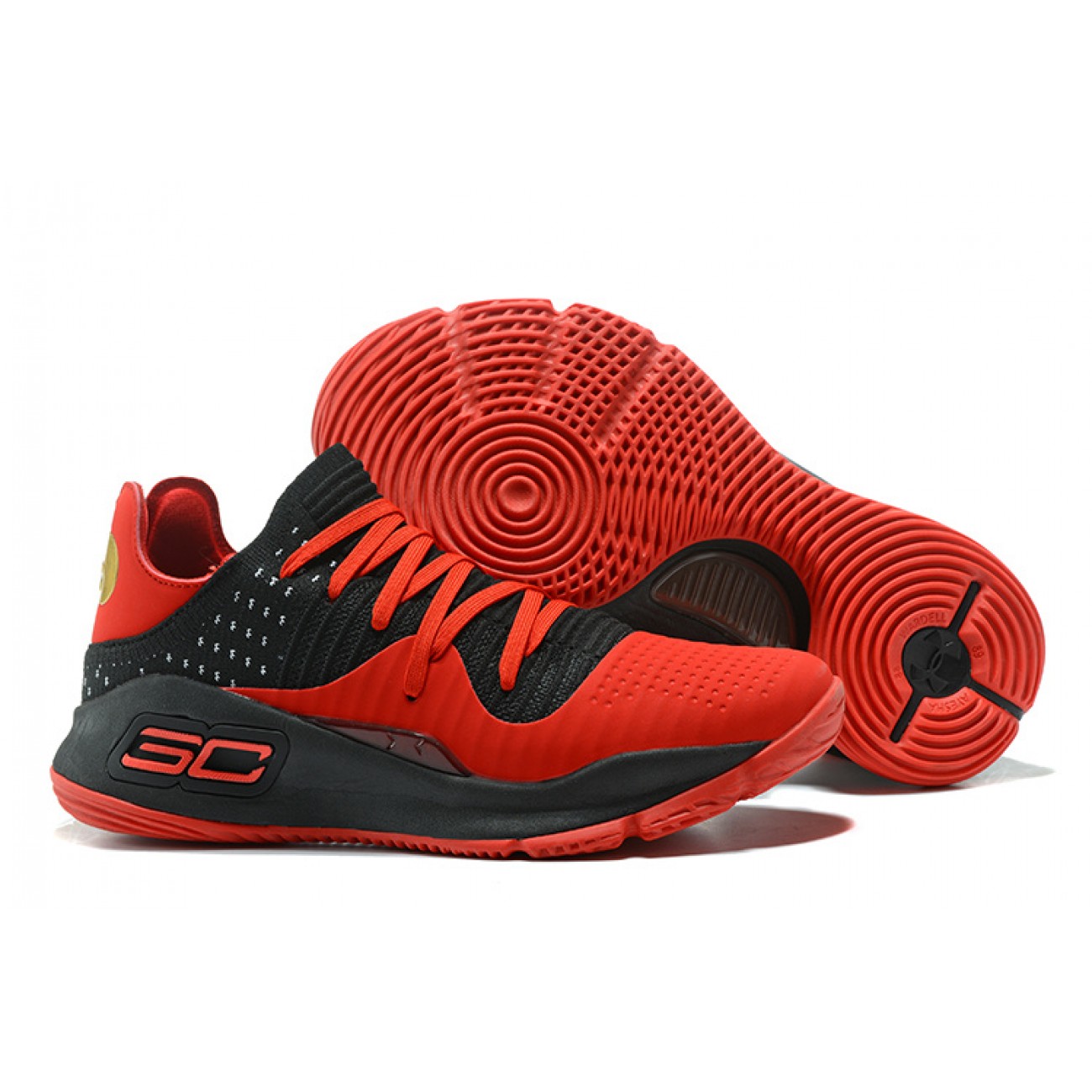 Under Armour UA Curry 4 Low Red/Black