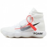 Off-White x Nike React Hyperdunk 2017 White/Yellow/Red AJ4578-100