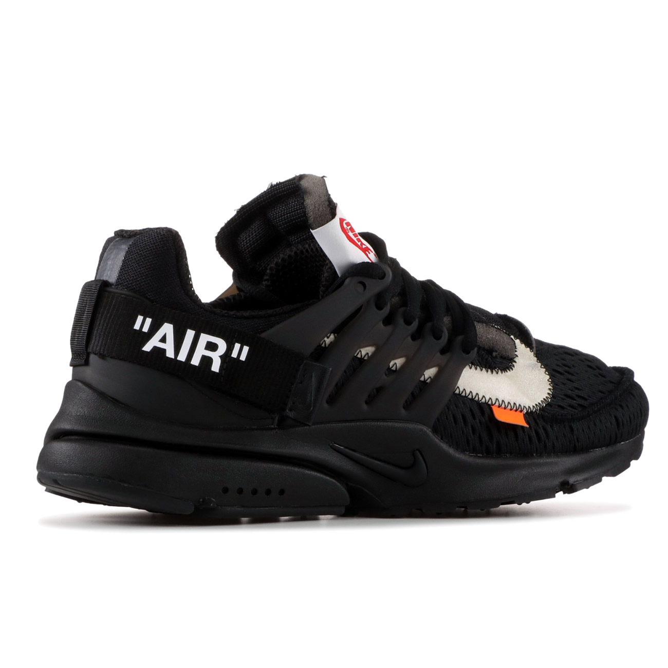 Off-White Virgil Abloh x Nike Air Presto Black White 2018 Release AA3830-002