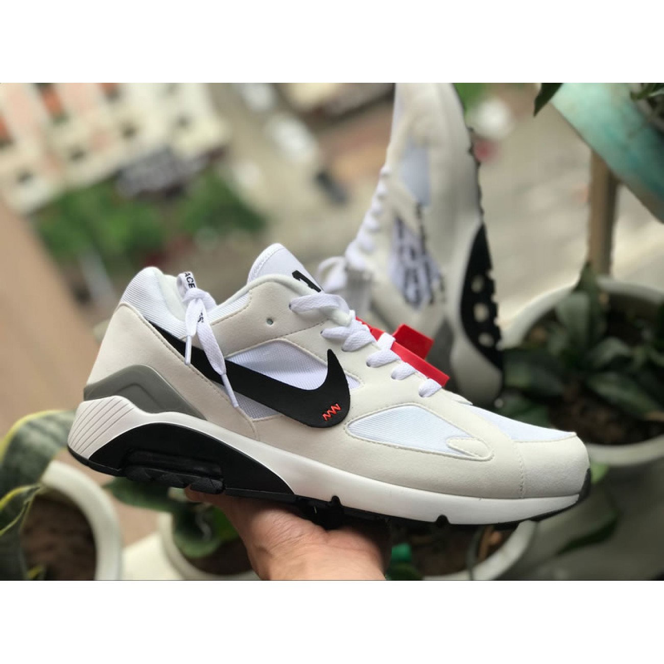 Off White x Air Max 180 OG Black White AQ5287-002