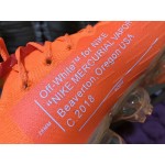 Off White x Nike Air VaporMax Orange White 849558-810