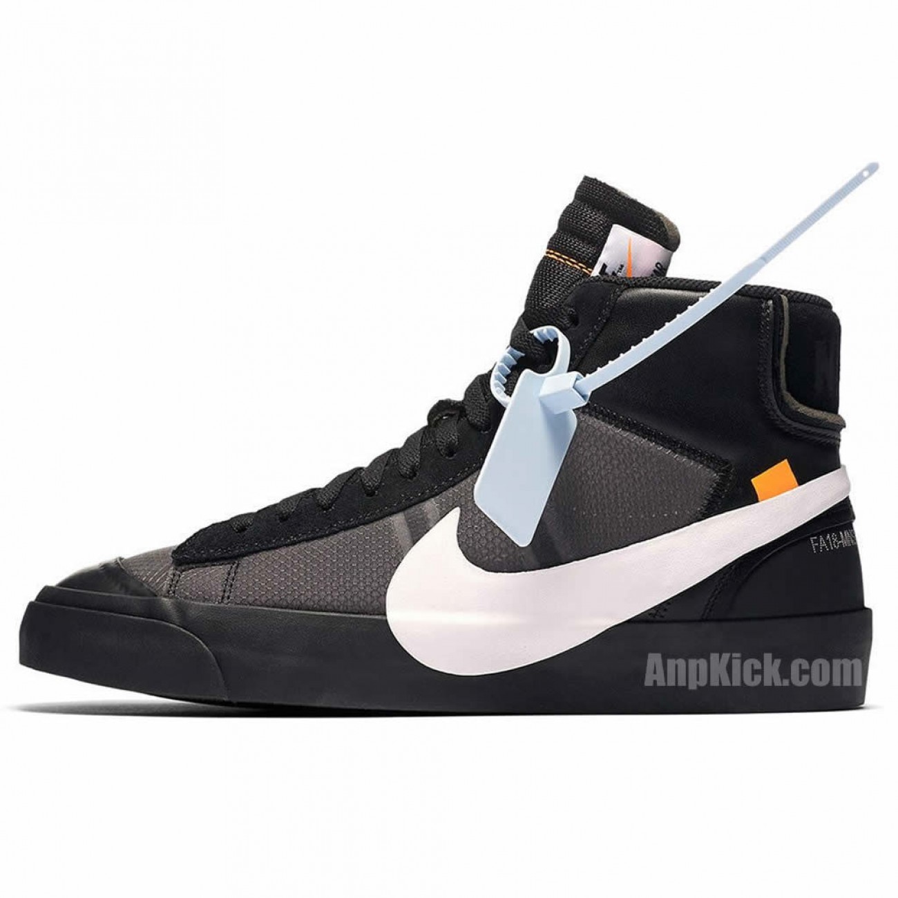 Nike Blazer Mid Off-White "Grim Reaper" Black White AA3832-001