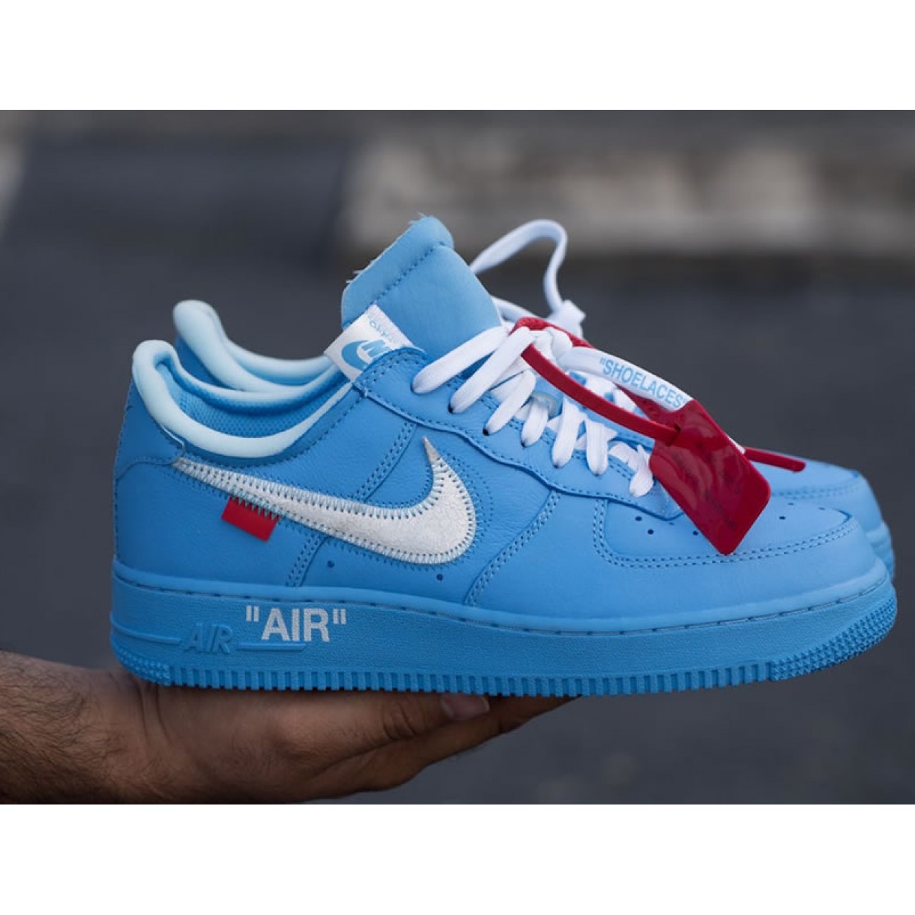 Off-White x Nike Air Force 1 Low "MCA" University Blue For Sale CI1173-400