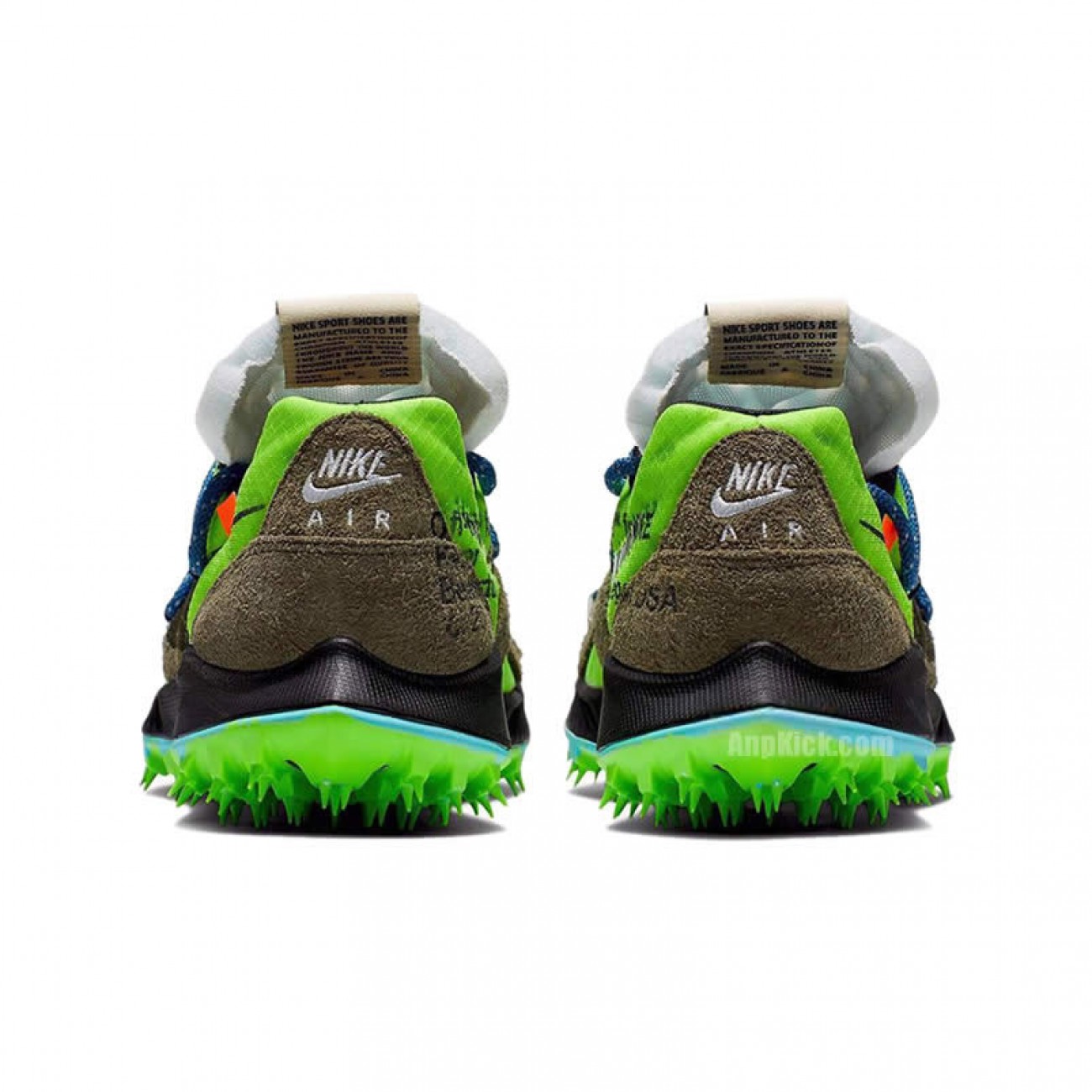 Off-White x Nike Zoom Terra Kiger 5 Green "Athlete In Progress" CD8179-300