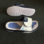 Air Jordan Hydro XI AJ11 White Navy Sandals Slippers