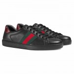 GUCCI Ace Leather Black 386750-02JR0-1078