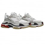 Balenciaga Triple S White Black Red 533882W09E19000