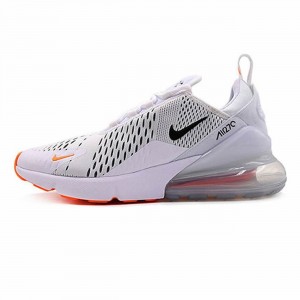 Nike Air Max 270 White Black Total Orange AH8050-106