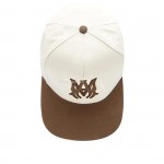 AMIRI TWO TONE FULL CANVAS MA HAT BROWN BLACK