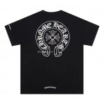 Chrome Hearts Horse Shoe Logo Pocket Black T-Shirt