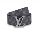 LV Initiales 95CM-125CM Damier Black Belt