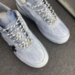 custom shoes chrome x nike Air Force 1  dipped reflective CW2248-111