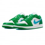 Air Jordan 1 Low Lucky Green Aquatone DC0774-304