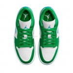 Air Jordan 1 Low Lucky Green Aquatone DC0774-304