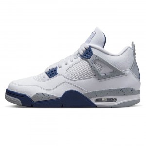 Air Jordan 4 RetroWhite Midnight Navy DH6927-140