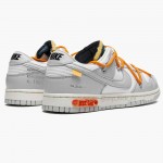  Nike SB Dunk Low Off-White Lot 44 OF 50 DM1602-104