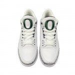 Air Jordan 3 Retro Oregon Ducks Pit Crew White Black (Both Pairs) H011-MNJDLS-594282233