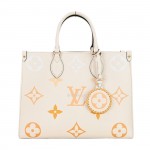 Louis Vuitton Onthego MM CreamSaffron M45717