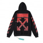 OFF-WHITE Marker Hoodie Black Fuchsia Red Beige