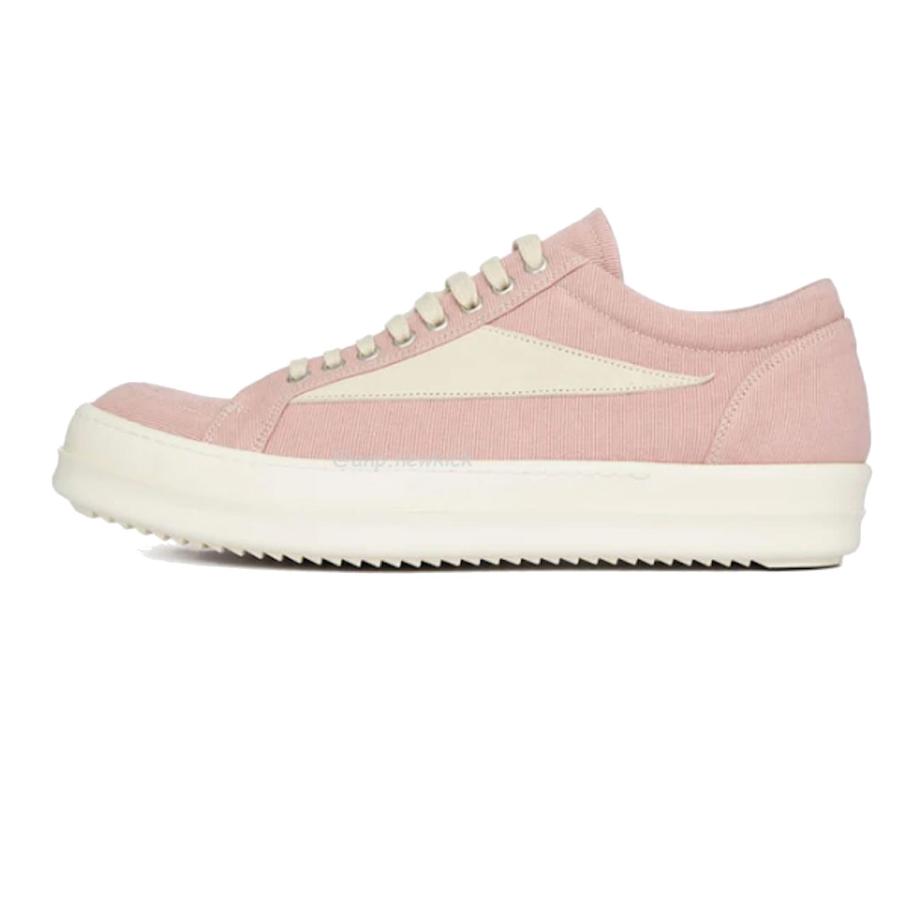 Rick Owens leather low top Vintage Sneakers suede canvas Black Taupe Grey Faded Pnk Pearl Milk Dark Dust Pink