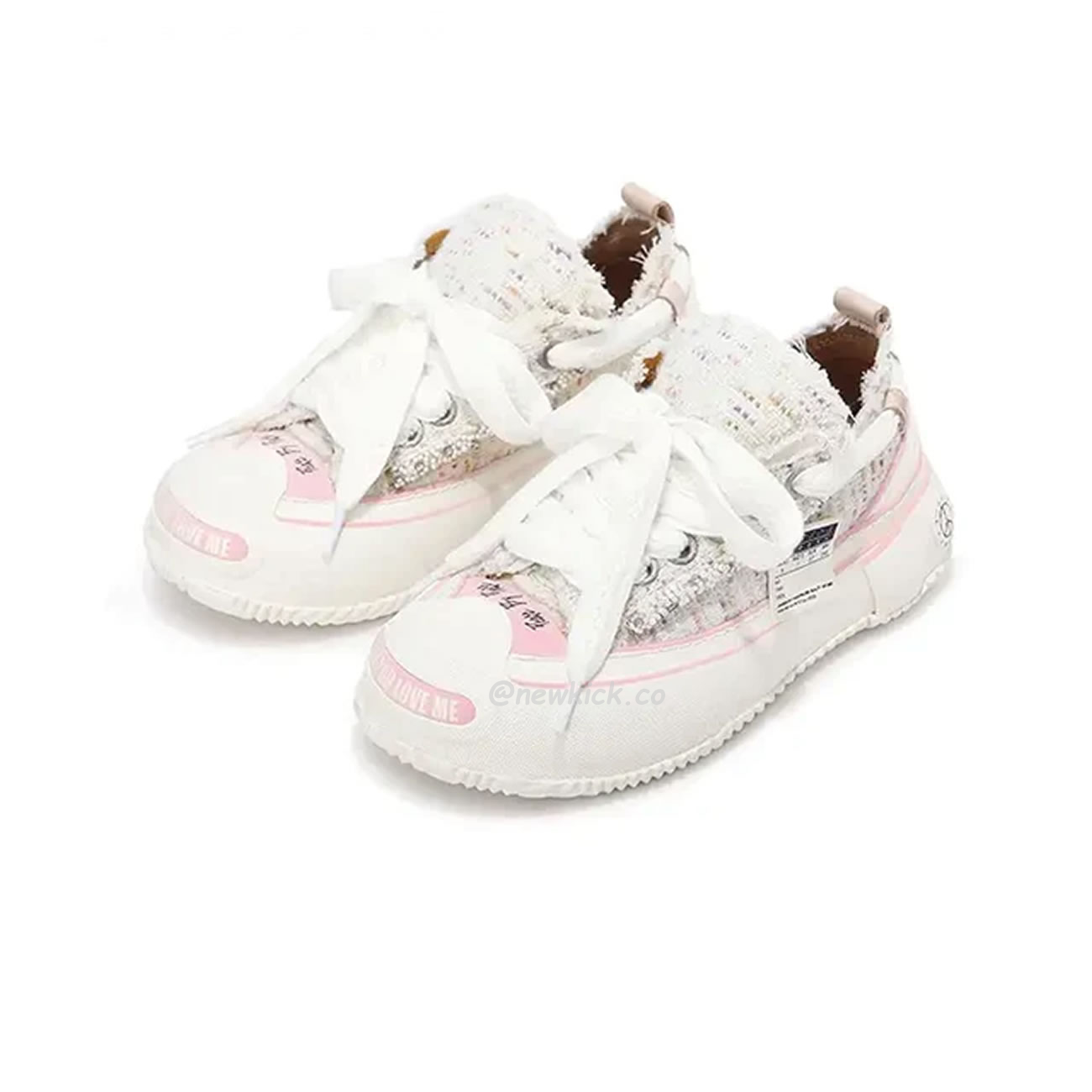 XVESSEL G.O.P. 2.0 MARSHMALLOW LOWS BLACK WHITE PINK