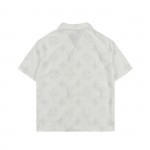 Louis Vuitton 24ss Old flower small logo short sleeved shirt