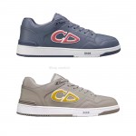 Dior x Stone Island B57 Low Sneaker Gray Yellow Blue Red 3SN318ZDL_H822