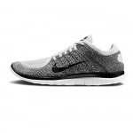 Nike Free 4.0 Flyknit White Black 631050-100