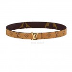 Louis Vuitton Reversible Belt LV Iconic Monogram Giant Reverse 30 MM Brown M0149U