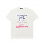 Louis Vuitton TOP LOGO Letter Short Sleeve T-shirt