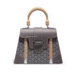 GOYARD Saigon Bag Wooden handle