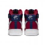 Nike Air Force 1 Red Blue High '07 LV8 Gym Red/White-Blue Void-White Shoes 806403-603