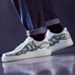 Nike Air Force 1 Low QS "Skeleton" Halloween Shoes BQ7541-100