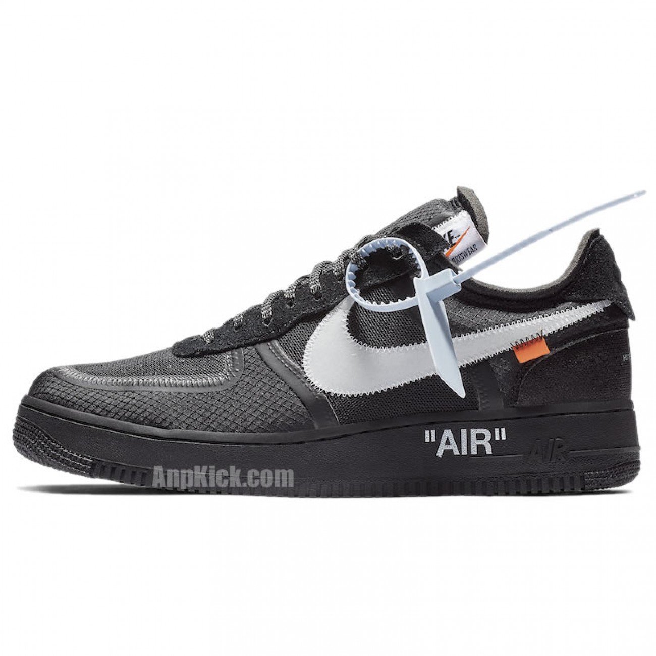 Off-White x Nike Air Force 1 Low "Black/White" Shoes AO4606-001